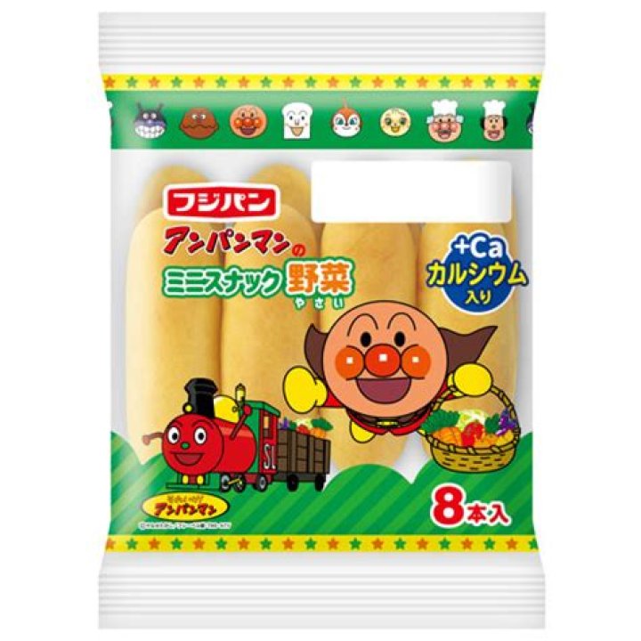 アンパンマン スティック系のパン(イメージ)