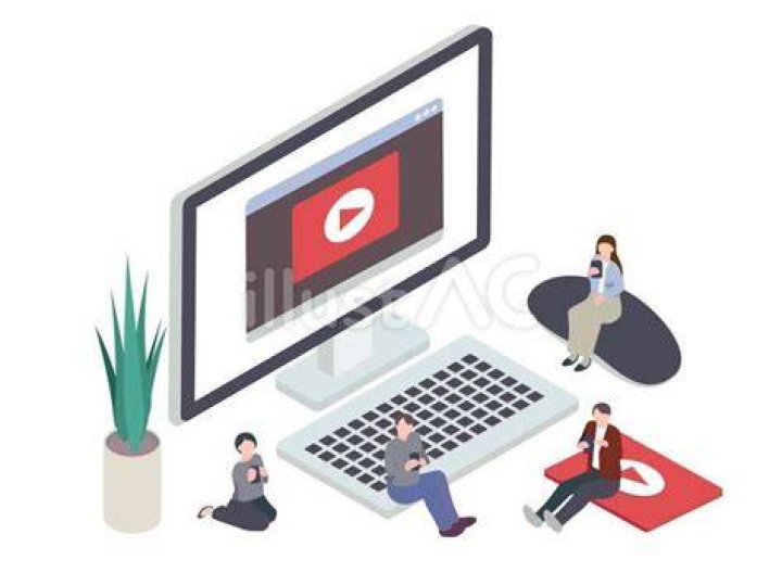 女性が安心して動画を視聴しているイメージ