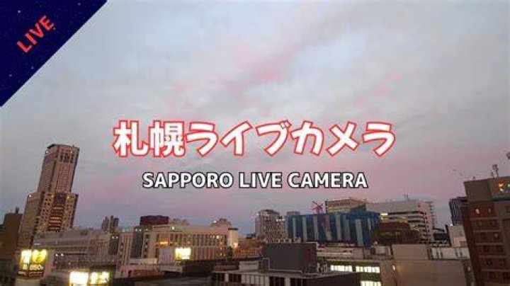 札幌の夜空に打ち上がる花火